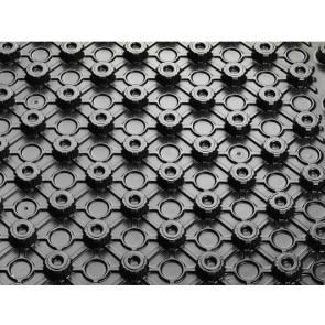 Pannello plus termoformato nero h 40 mm