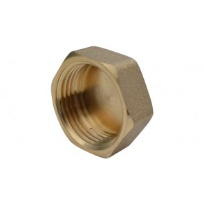 Tappo femmina ottone giallo ibp 1/2"