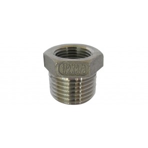 Riduzione mf acciaio inox 1/2" x 1/4"