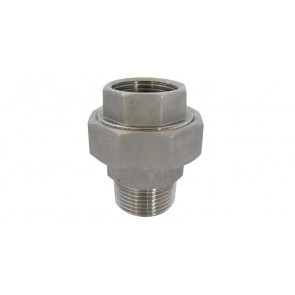 Bocchettone conico mf acciaio inox 3/8"