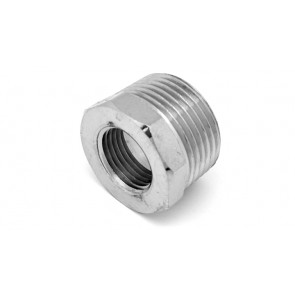 Riduzione mf in ottone cromo ibp 1/2" x 3/8" -conf