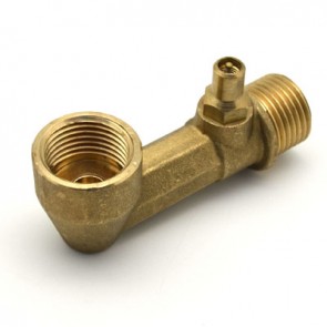 Pipa ottone per alimentatore aria - mini 