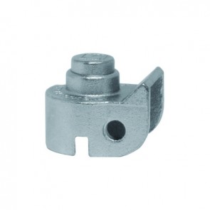 Blocco per leva piatta lucchettabile 1/2"gas - 1/2"