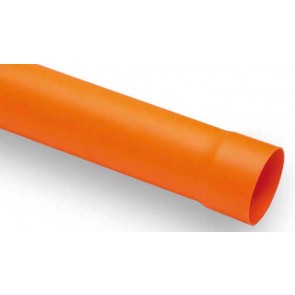 Tubo in pvc arancio diam. 32 lungh. 2000