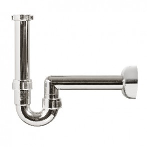 Sifone per lavabo abs metallizzato 1"1/4 - 1" - d. 40 mm 