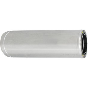 Tubo acciaio inox 316l doppia parete mt 0.25 diam. 150x200