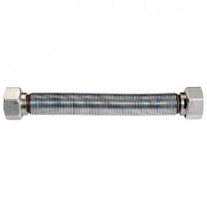 Flessibile inox per caldaie murali tam ff (acqua) 1/2 x 1/2; 220-450 mm 