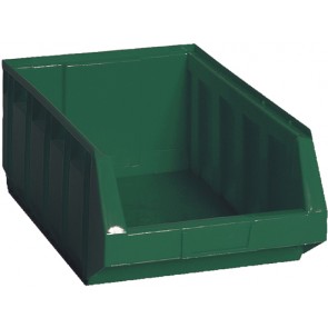 Contenitore in plastica bull 5 - mm 298x485x h189 verde lxpxh mm 298x485x189