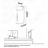 Dispenser igienizzante a infrarossi Toronto esente IVA emergenza COVID ex art.124 D.L. n. 34/2020